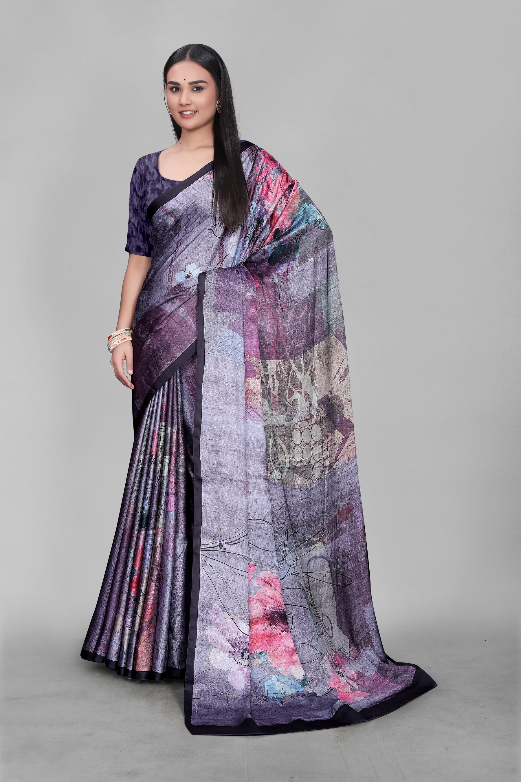 AURA-Rich purple and lavender shades for a graceful designer look