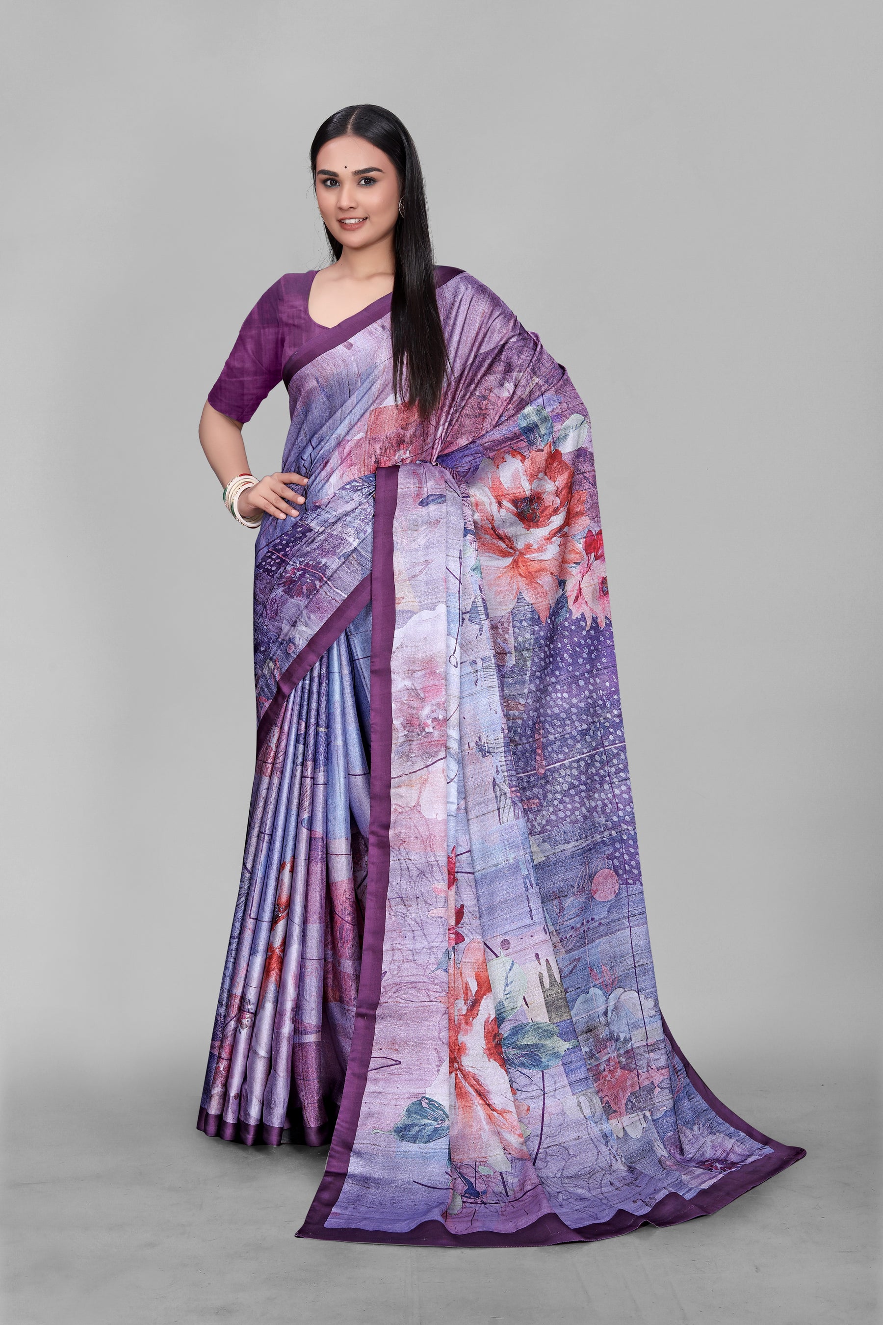 AURA-Beautiful blend of purple, lilac, and pastel pink shades