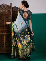 Classic Surtaal Figure Print Sarees