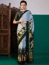 Classic Surtaal Figure Print Sarees
