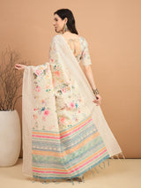 TARANG-Beautiful multicolor geometric woven border for a graceful ethnic touch