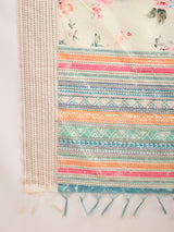 TARANG-Beautiful multicolor geometric woven border for a graceful ethnic touch