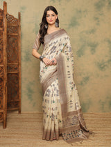 TARANG-Traditional Warli Inspired Designer Saree
