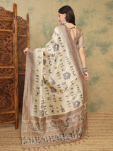 TARANG-Traditional Warli Inspired Designer Saree
