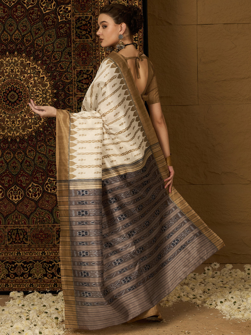 Womaniya Bhagalpuri Saree Catalogue – Pure White and Gold Sarees in Authentic Bhagalpuri Silk | Timeless Elegance for Weddings, Festivals, and Special Occasions