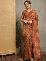 Whispers of Bloom: Luxe Floral Prints in Soft Tissue Viscose