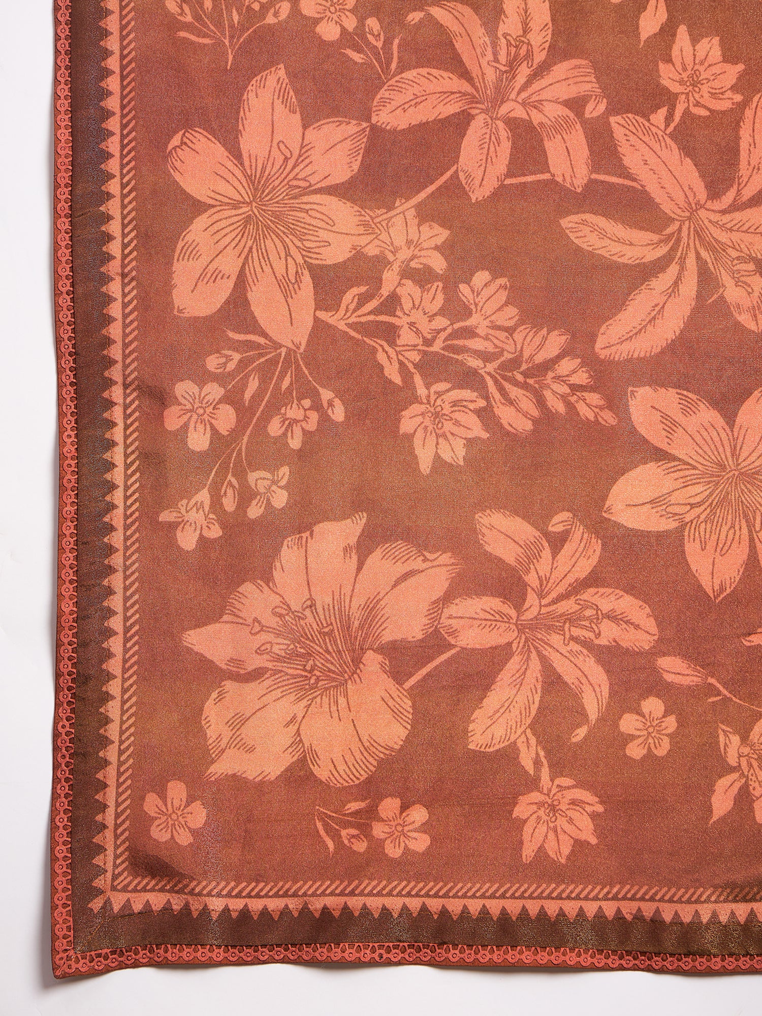 Whispers of Bloom: Luxe Floral Prints in Soft Tissue Viscose