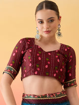 Surtaal Figure Motif Saree with Traditional Touch