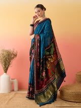 Surtaal Figure Motif Saree with Traditional Touch