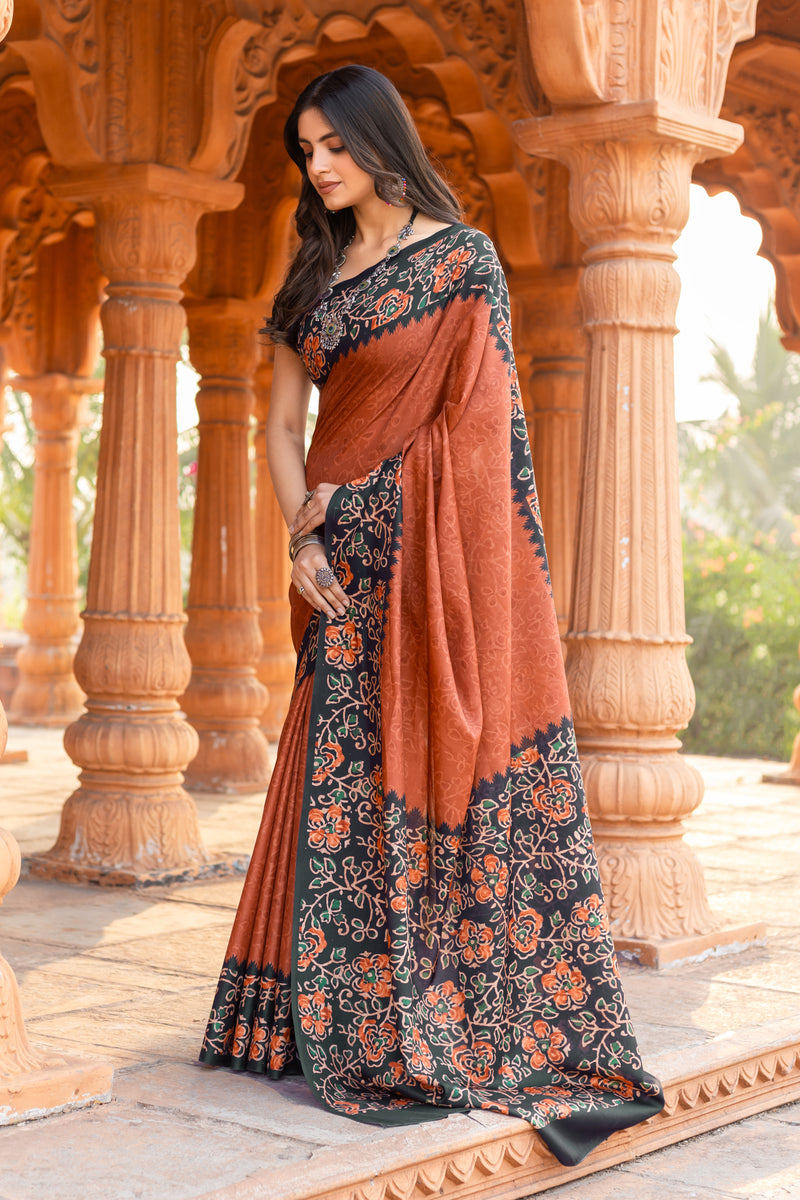New Sakshi Manipuri Fabric Saree – Lightweight, Stylish, and Comfortable