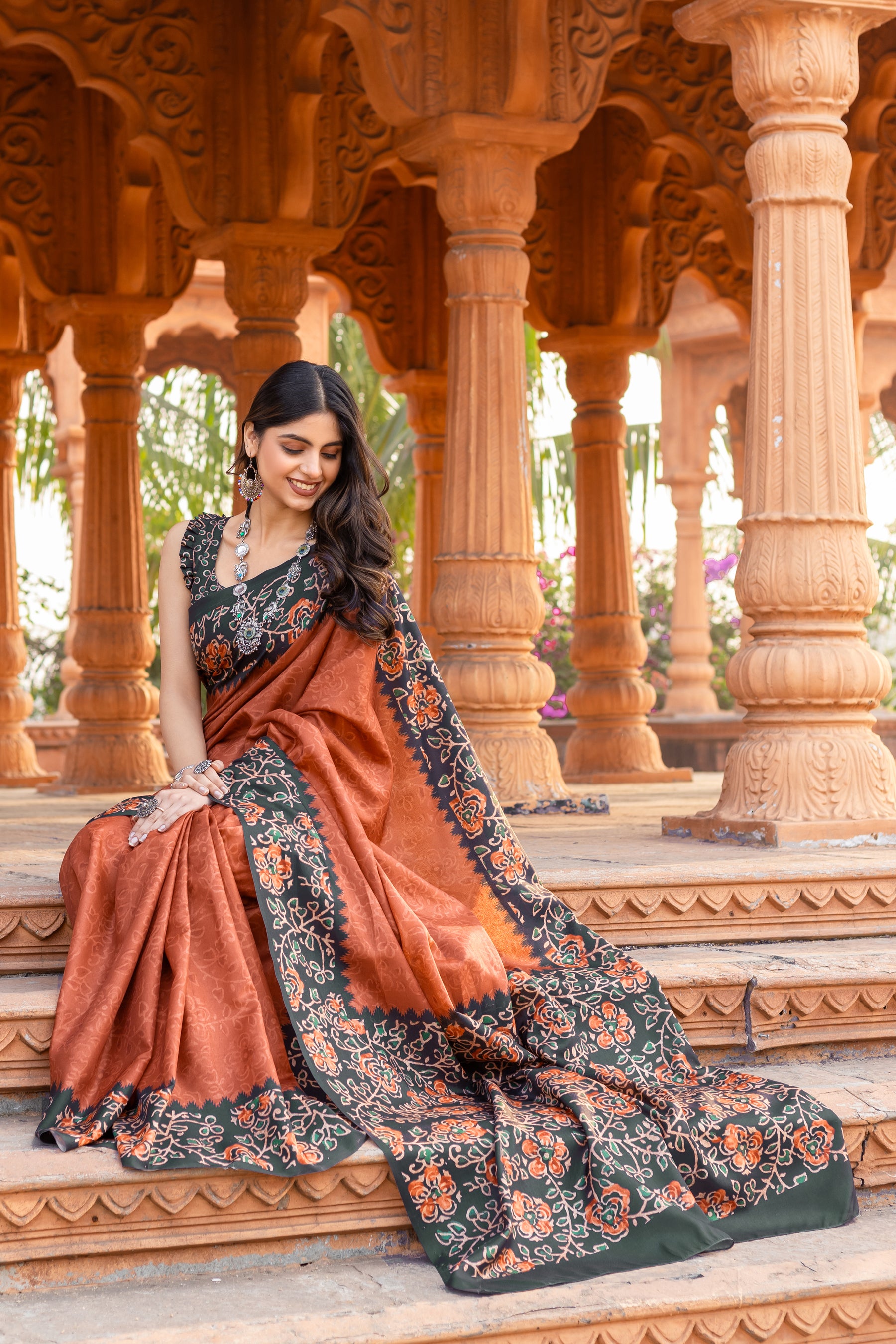 New Sakshi Manipuri Fabric Saree – Lightweight, Stylish, and Comfortable