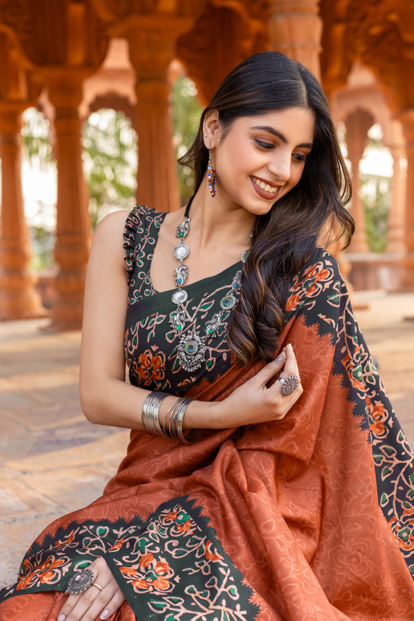 New Sakshi Manipuri Fabric Saree – Lightweight, Stylish, and Comfortable
