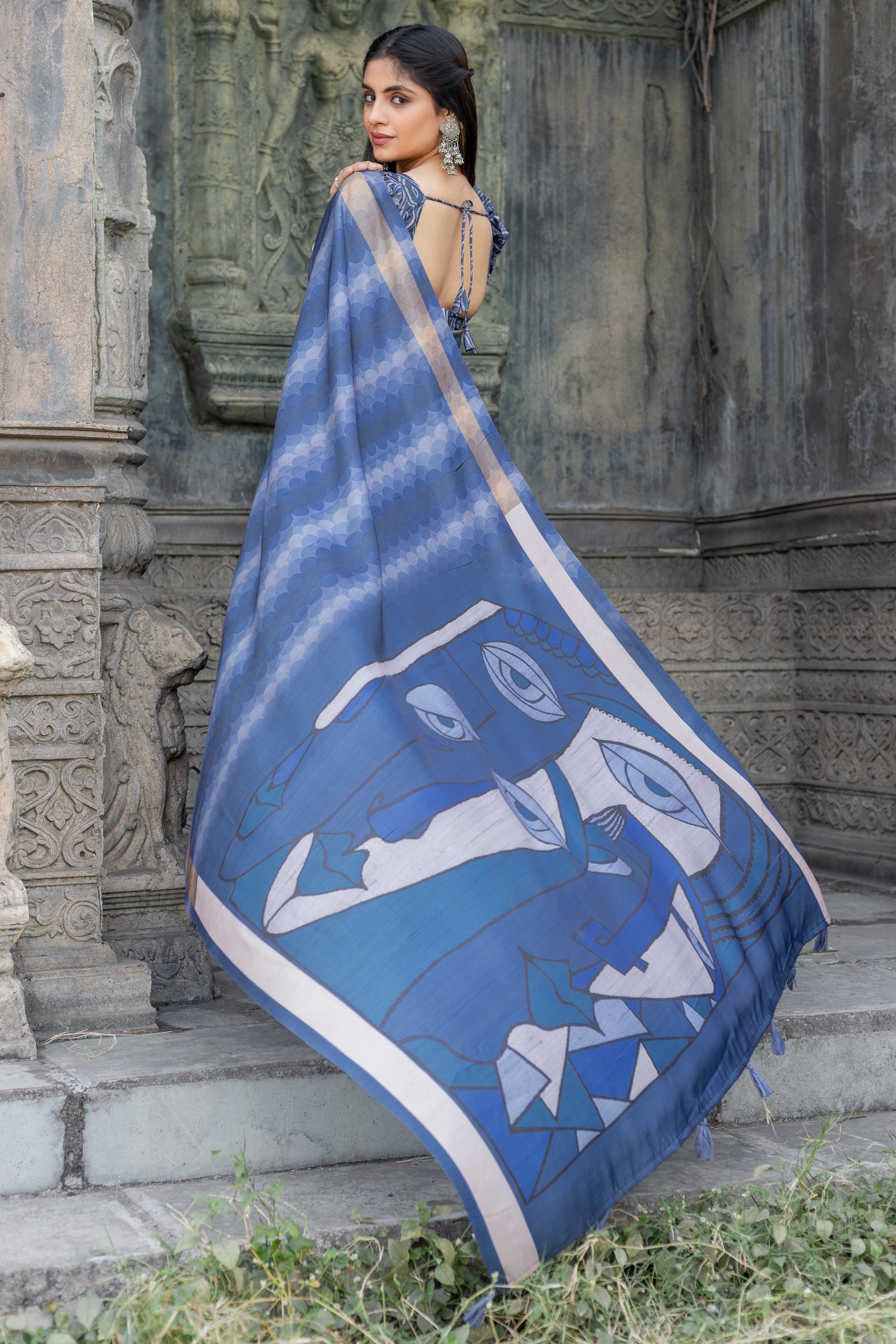 New Launch: Chitralekha Tussar Sartin Saree Fabric – Celebrate Every Occasion in Style