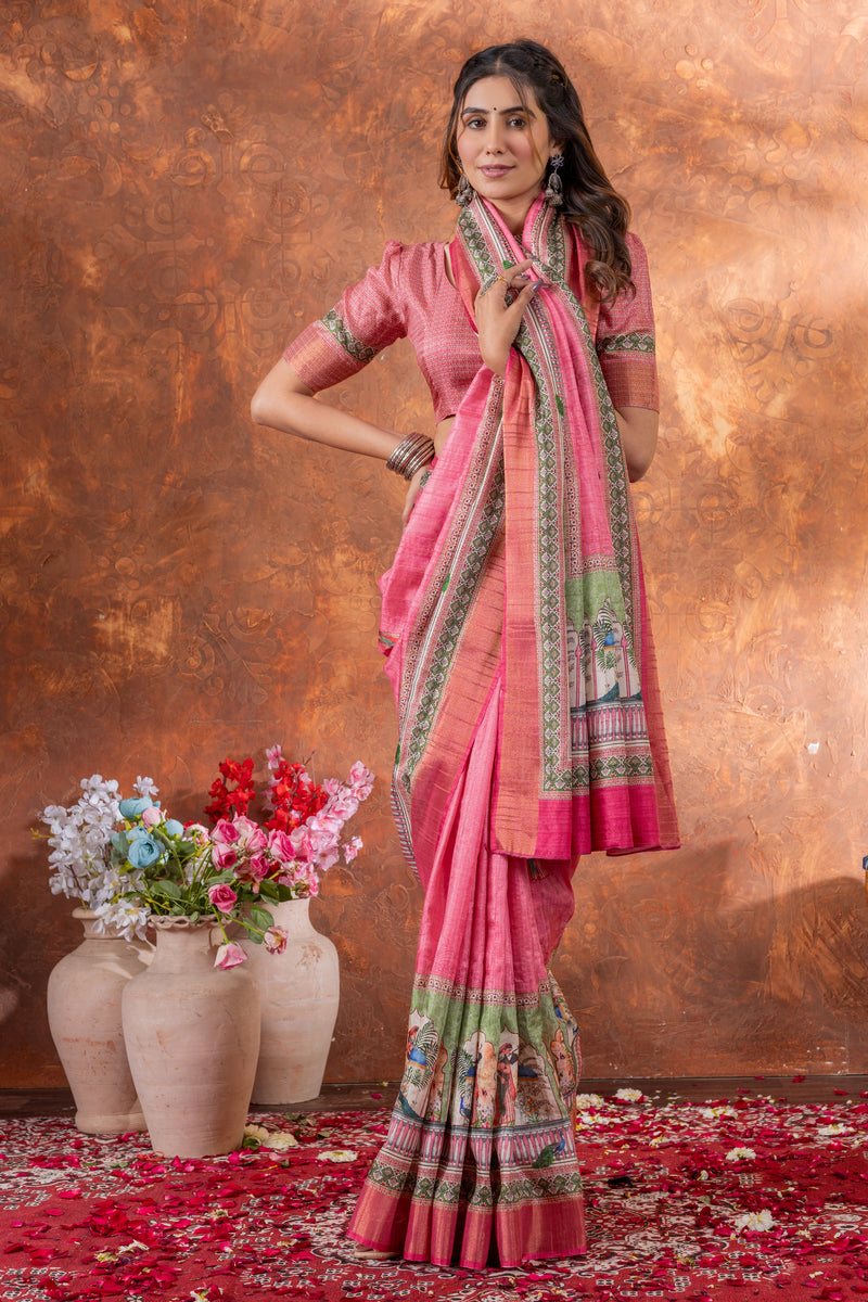 New Launch – Rangressa Handloom Silk Saree with Unique Varied Designs