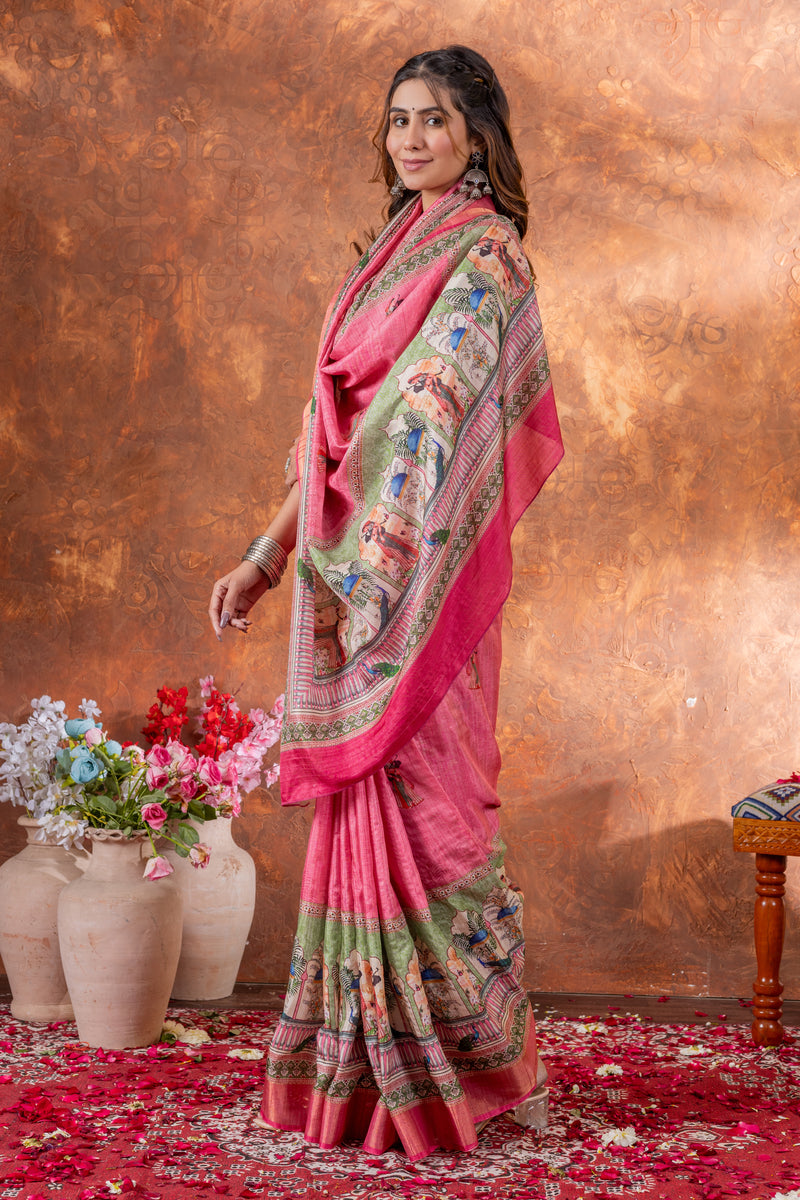 New Launch – Rangressa Handloom Silk Saree with Unique Varied Designs