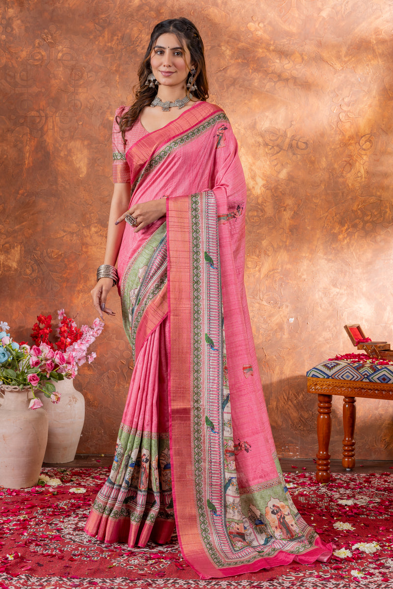 New Launch – Rangressa Handloom Silk Saree with Unique Varied Designs
