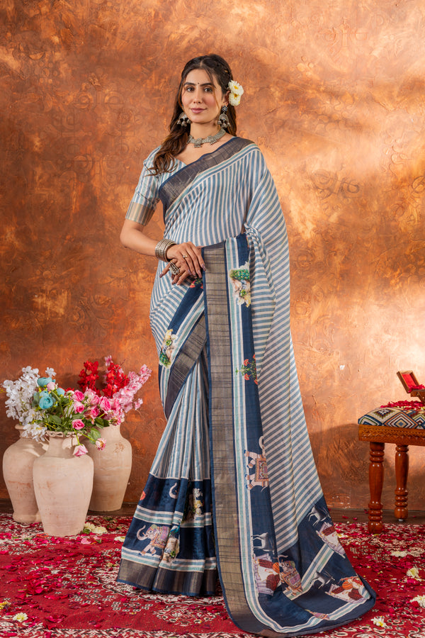 New Launch – Rangressa Handloom Silk Saree with Unique Varied Designs