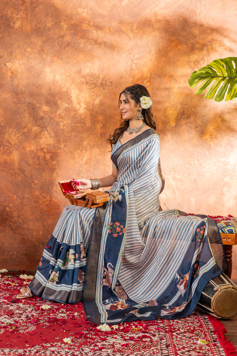 New Launch – Rangressa Handloom Silk Saree with Unique Varied Designs