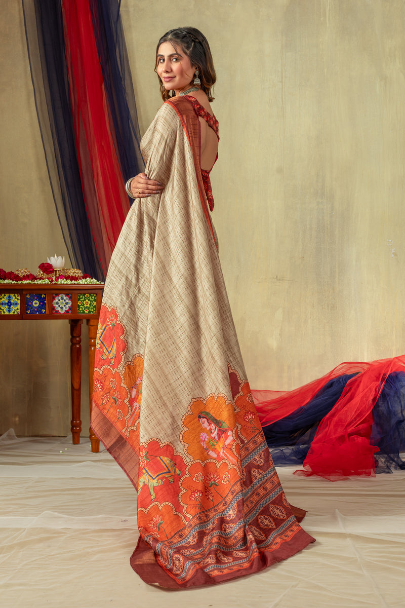 Shop the Latest Rangressa Handloom Silk Sarees with Unique, Stunning Designs