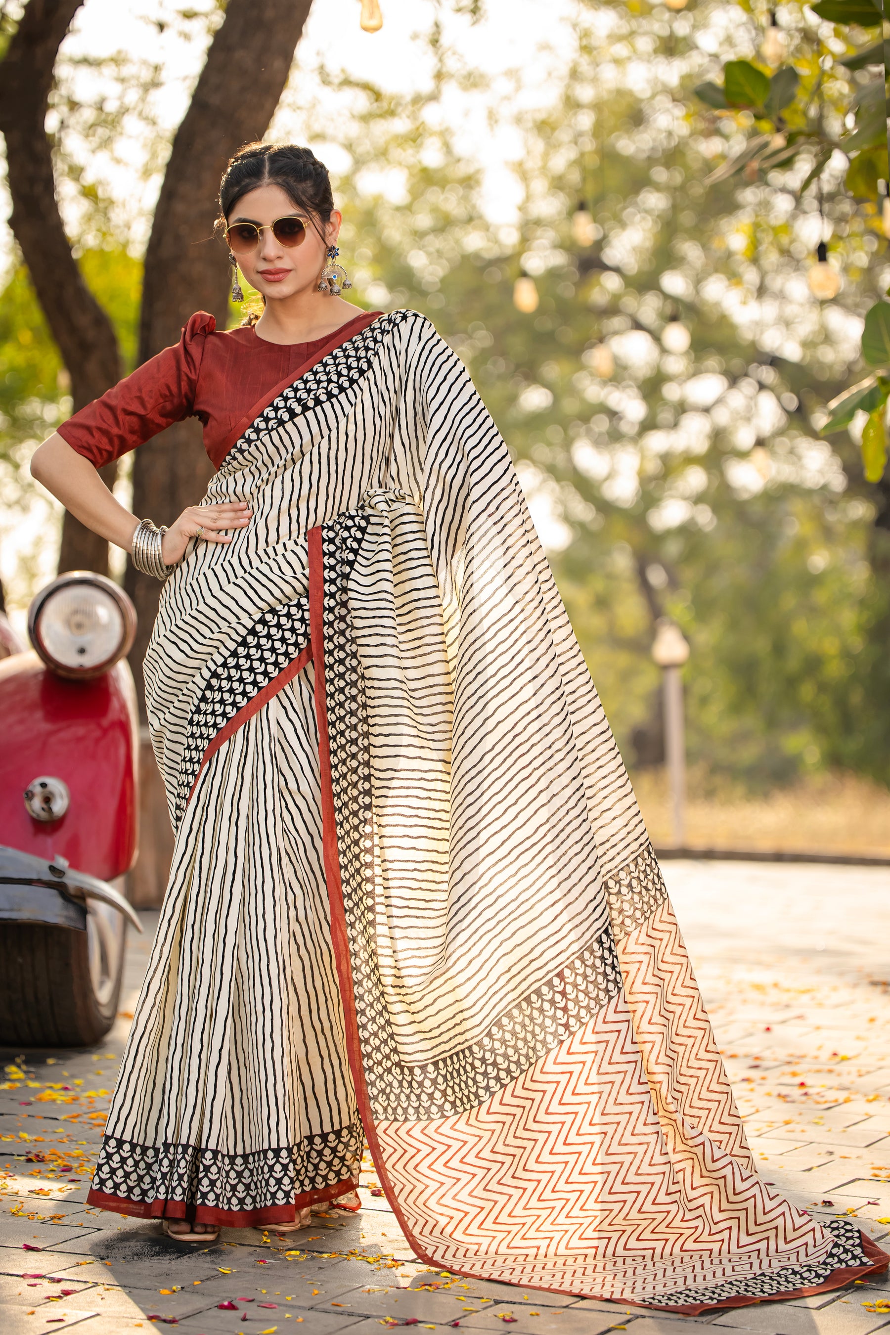 Timeless Elegance: Shop the Latest Bhagalpuri Fabric Sarees for Women