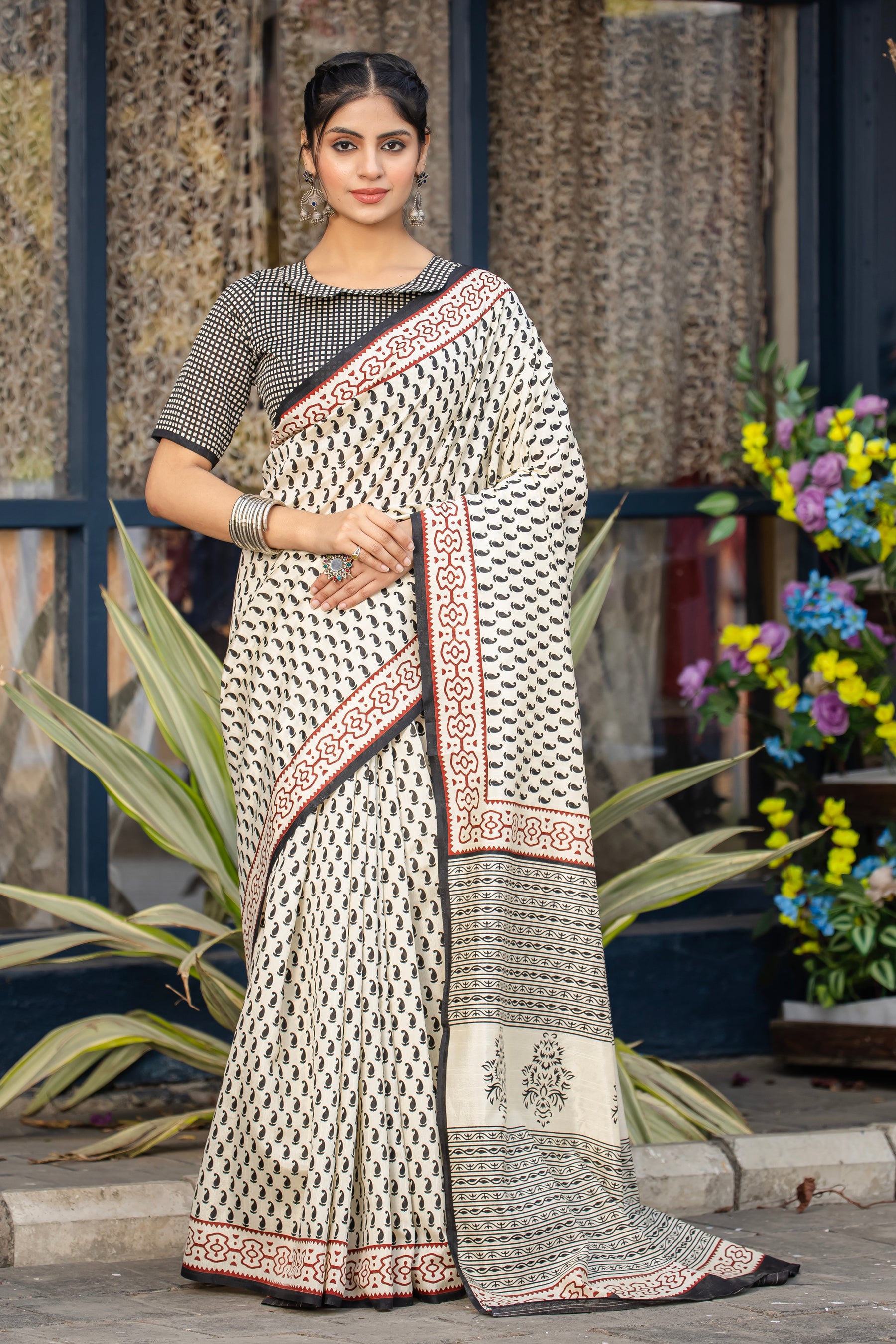 Grace, Glamour, and Tradition: Explore Our Bhagalpuri Saree Collection