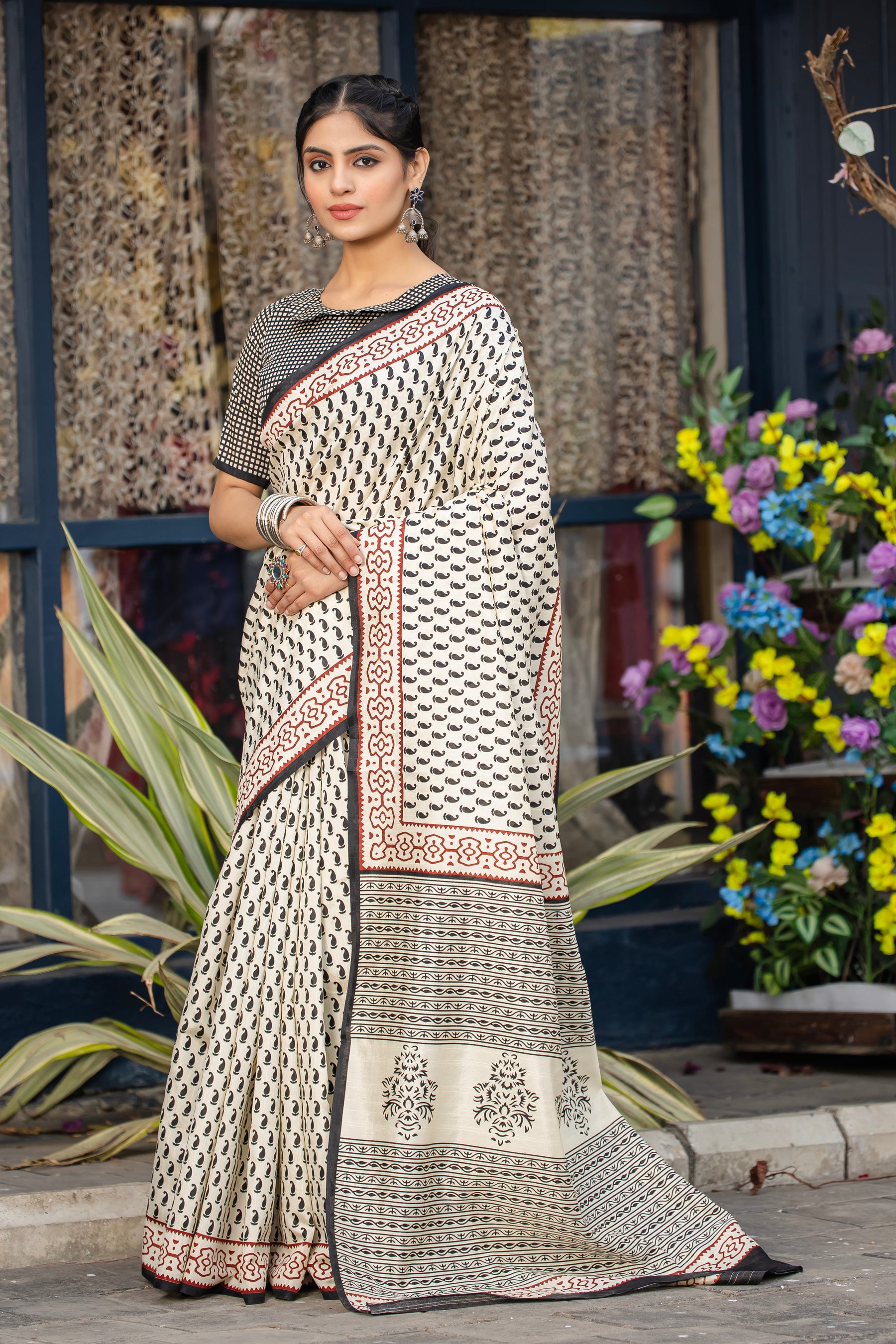 Grace, Glamour, and Tradition: Explore Our Bhagalpuri Saree Collection
