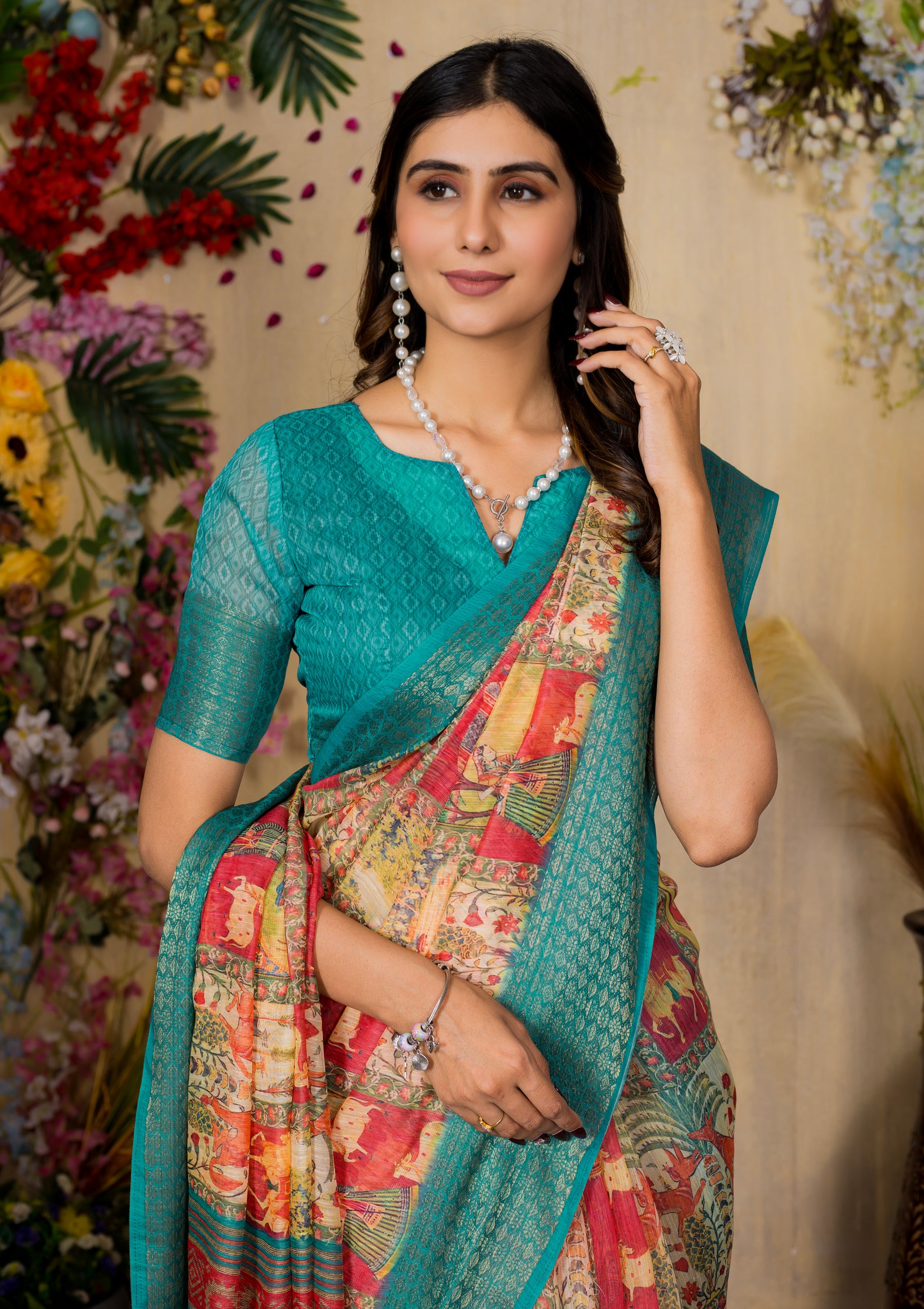 SWARNA Silky Blend Saree – Exclusive Varied Design for Bridal & Special Occasion Wear