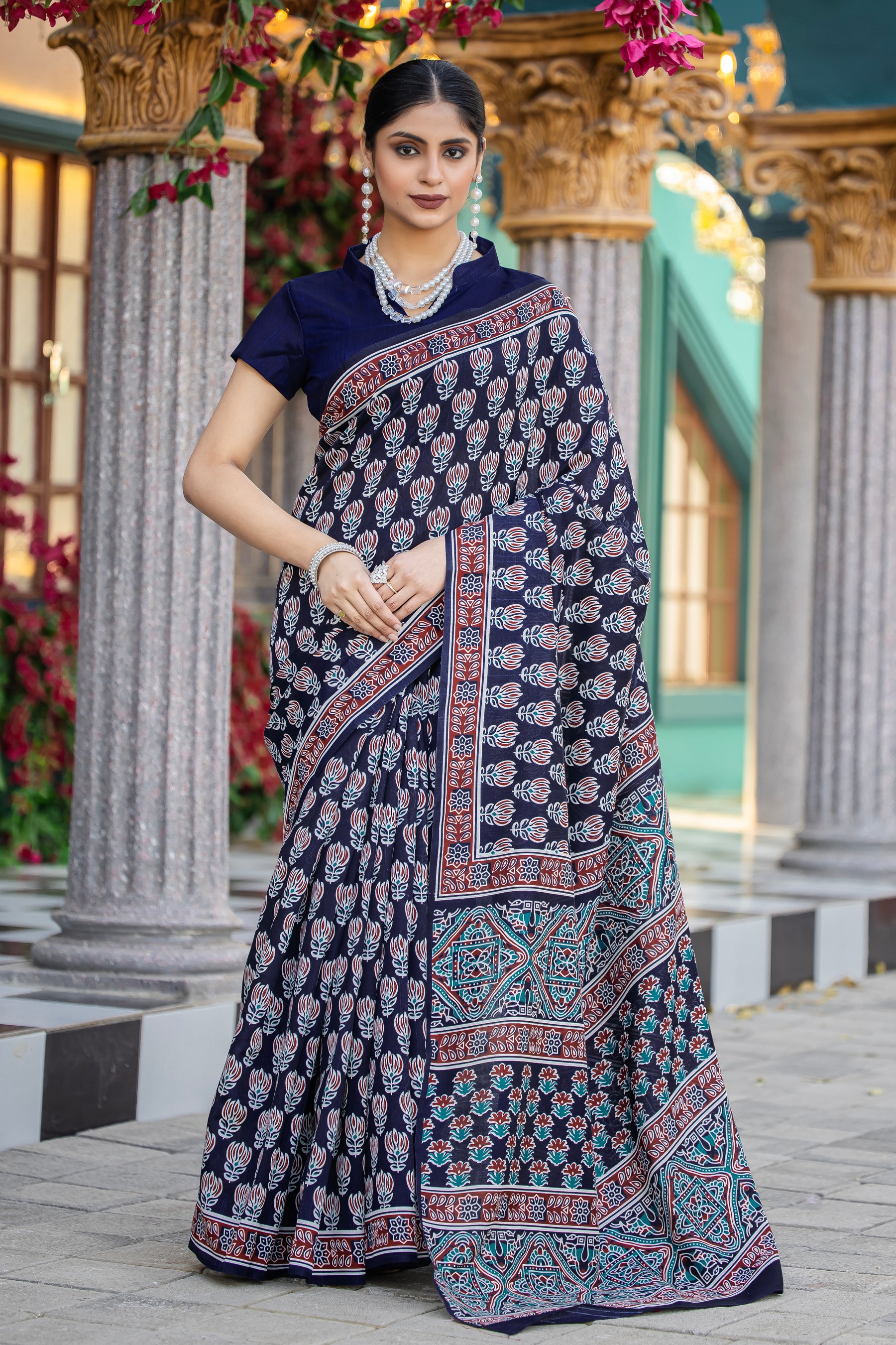 Saree Perfection: Trendy Bhagalpuri Fabrics for the Modern Woman