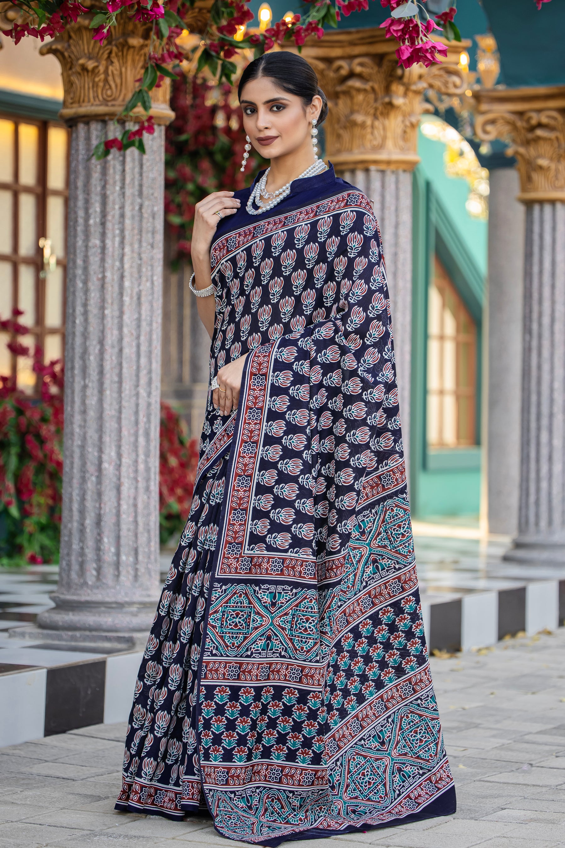 Saree Perfection: Trendy Bhagalpuri Fabrics for the Modern Woman