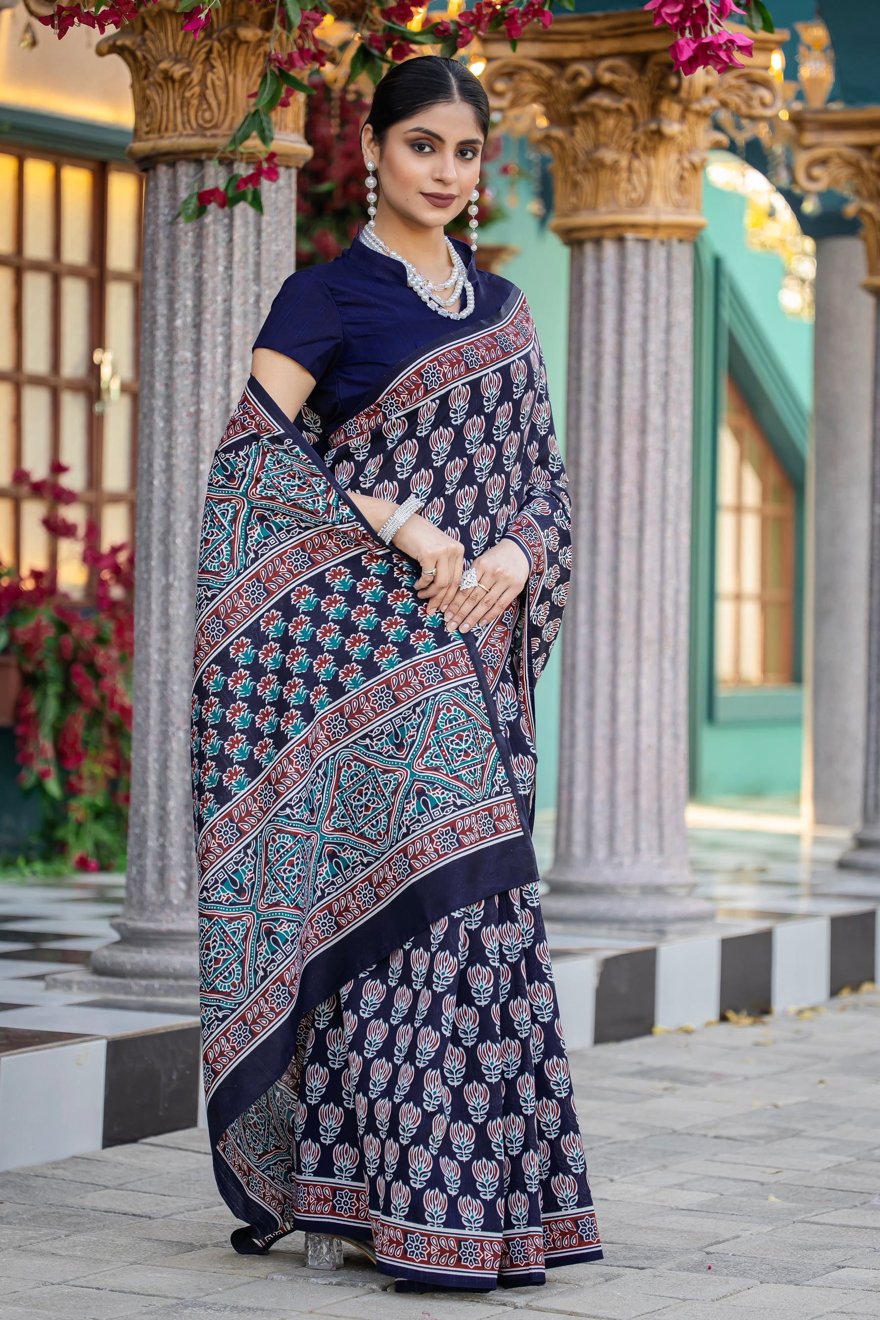 Saree Perfection: Trendy Bhagalpuri Fabrics for the Modern Woman