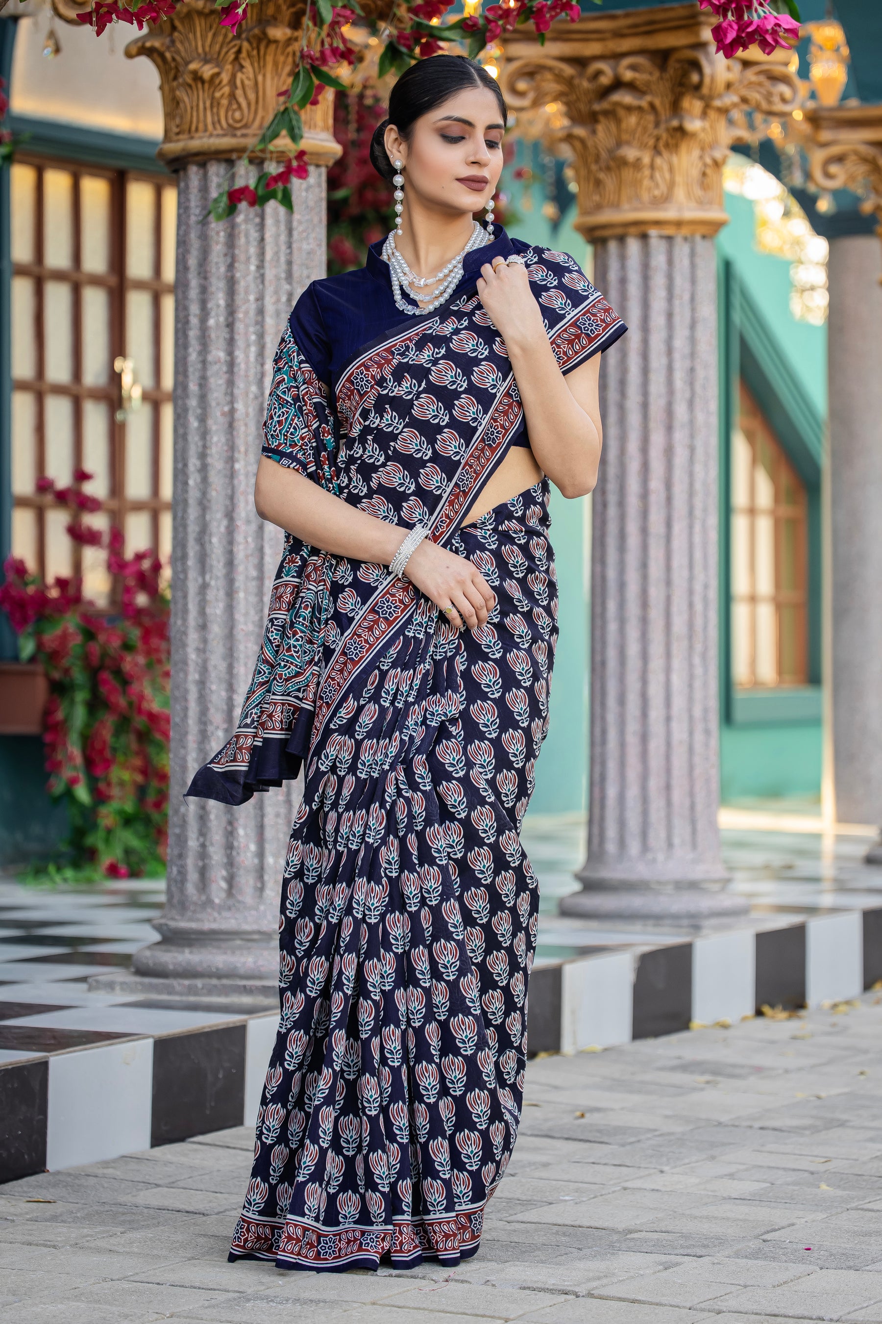Saree Perfection: Trendy Bhagalpuri Fabrics for the Modern Woman