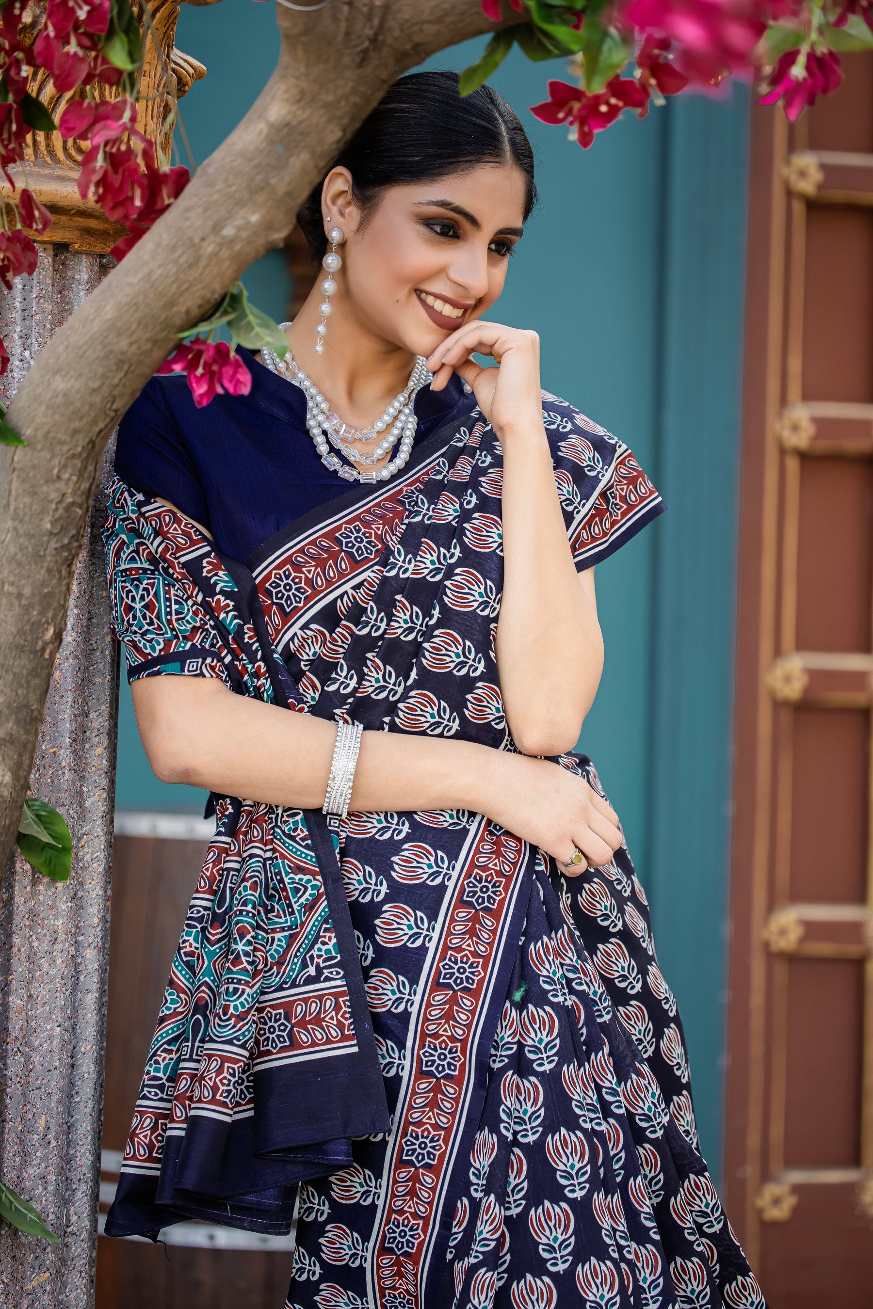 Saree Perfection: Trendy Bhagalpuri Fabrics for the Modern Woman