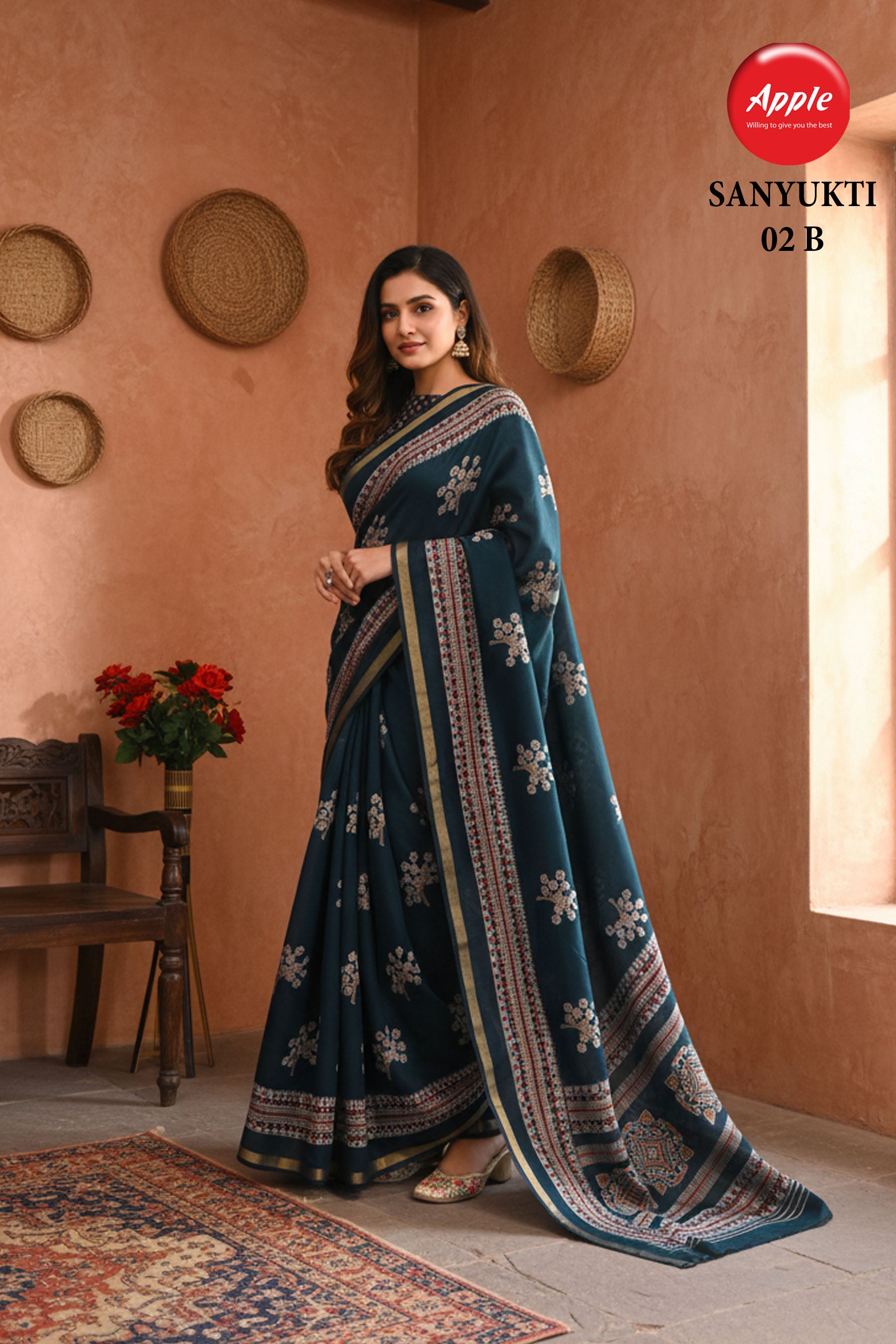 Sanyukti Soft Batik Liva Saree