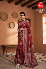 Sanyukti Soft Batik Liva Saree