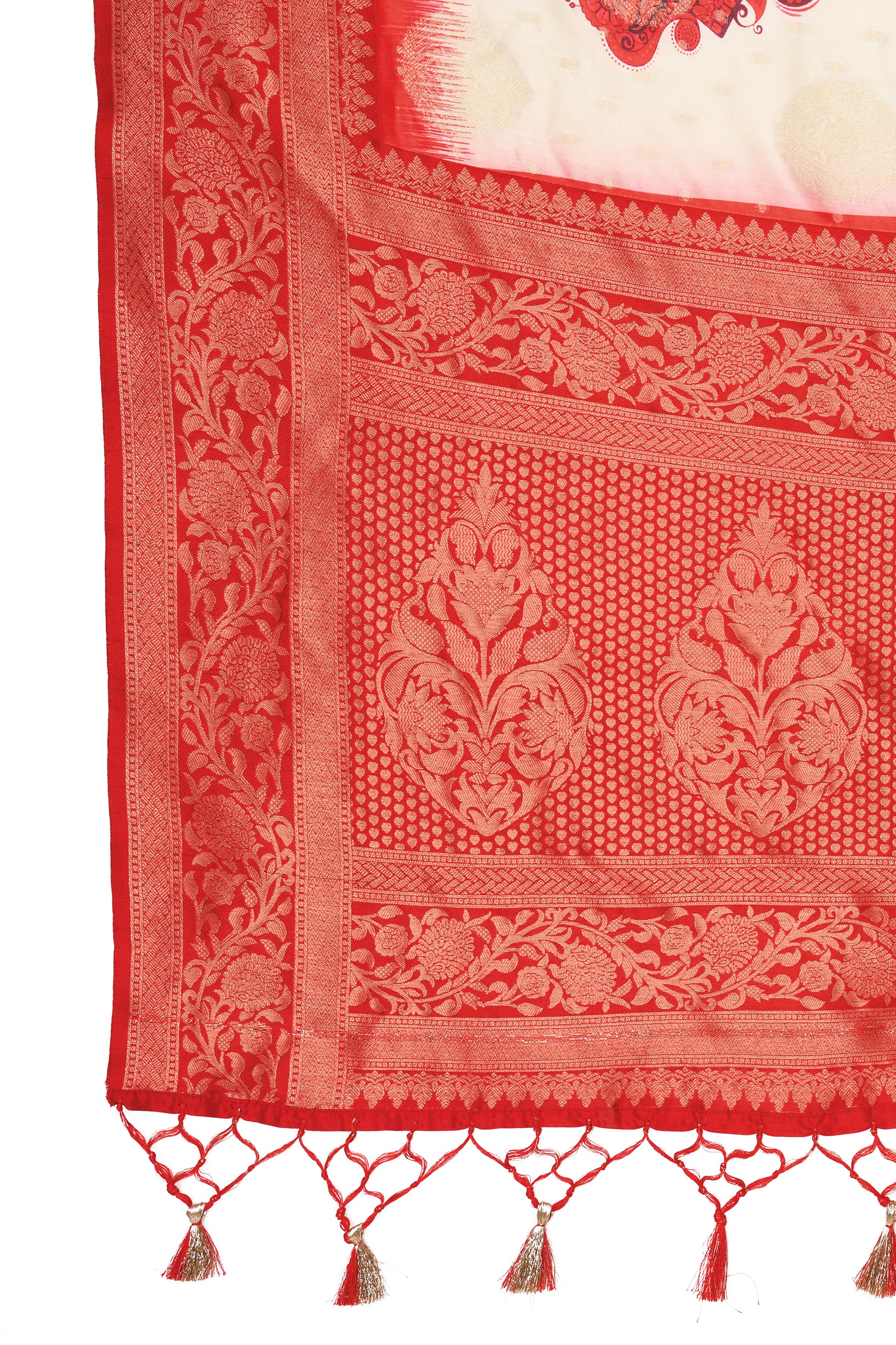 DURGOTSAV Shubho Shakti Banarasi Saree