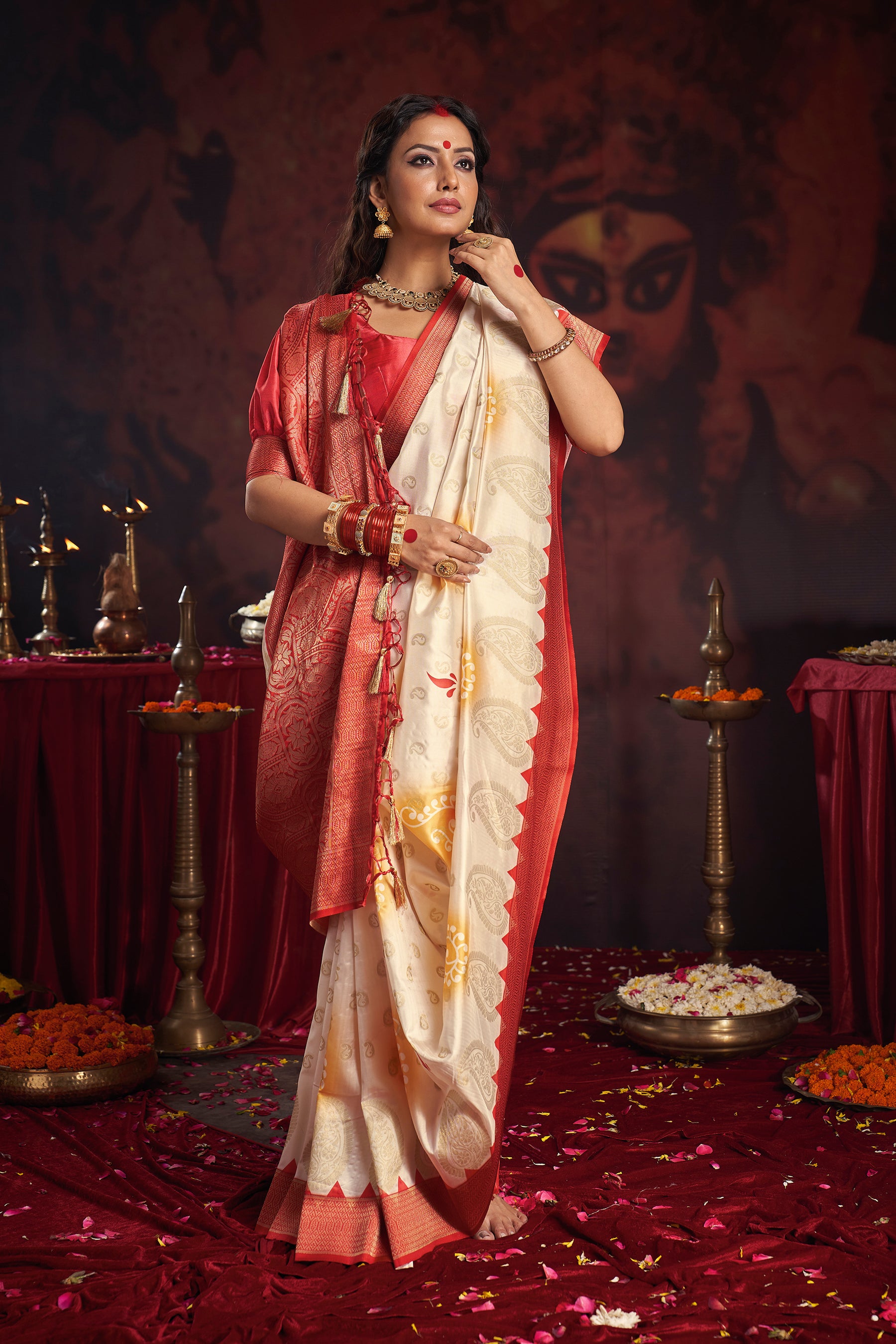 DURGOTSAV Perfect choice for Durga Puja, weddings, festive celebrations, and cultural events