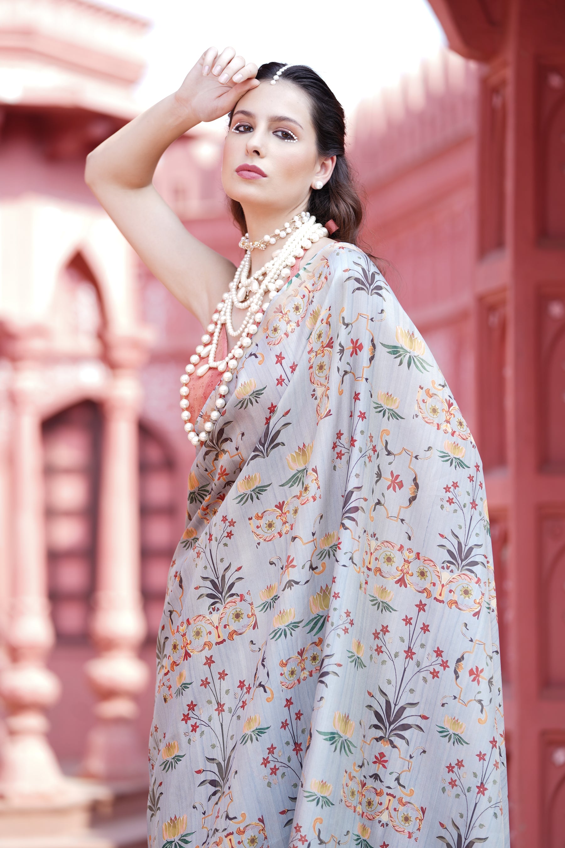 Gruham Womens Traditional Pure Banarasi Silk  Golden Zari Rich Pallu Banarasi Saree