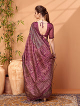 TARANG-Traditional geometric motifs spread beautifully across the drape