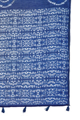 TRISHYA Midnight Indigo Shibori Grace Saree