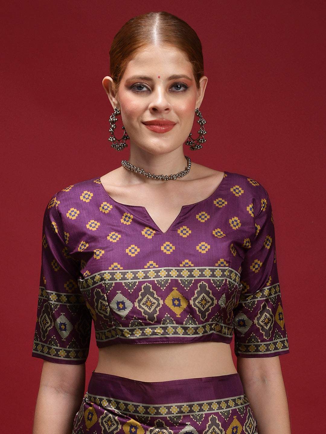 Gulabi Orchid Royale-Royal Mustard Orchid Saree