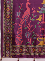Gulabi Orchid Royale-Royal Mustard Orchid Saree