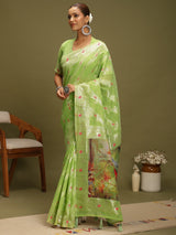 VANAYA-Elegant floral and paisley motifs add a rich traditional aesthetic