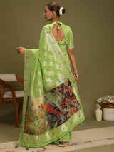 VANAYA-Elegant floral and paisley motifs add a rich traditional aesthetic