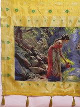 VANAYA Sunlit Meadow Heritage Saree