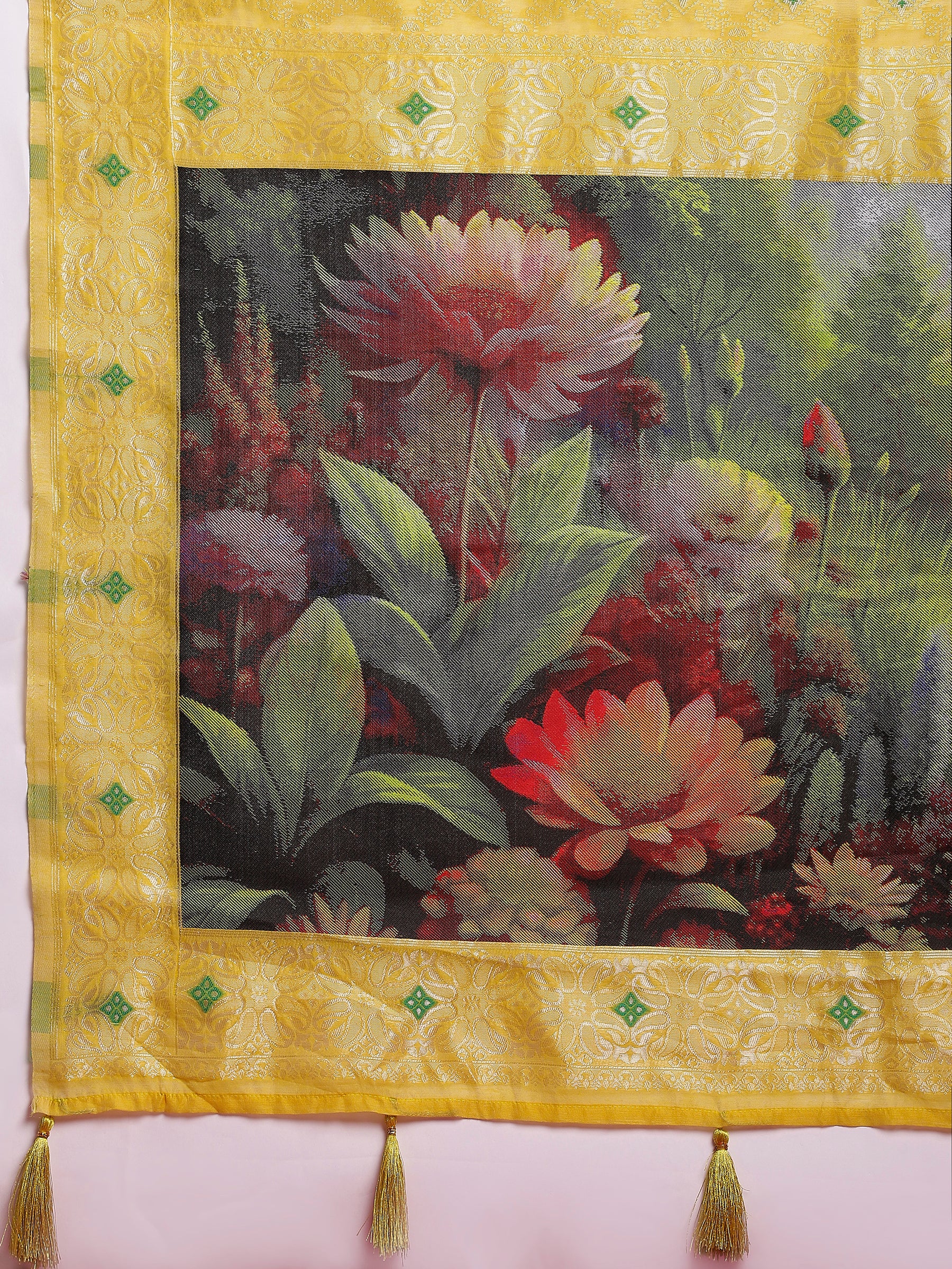 VANAYA Sunlit Garden Designer Saree