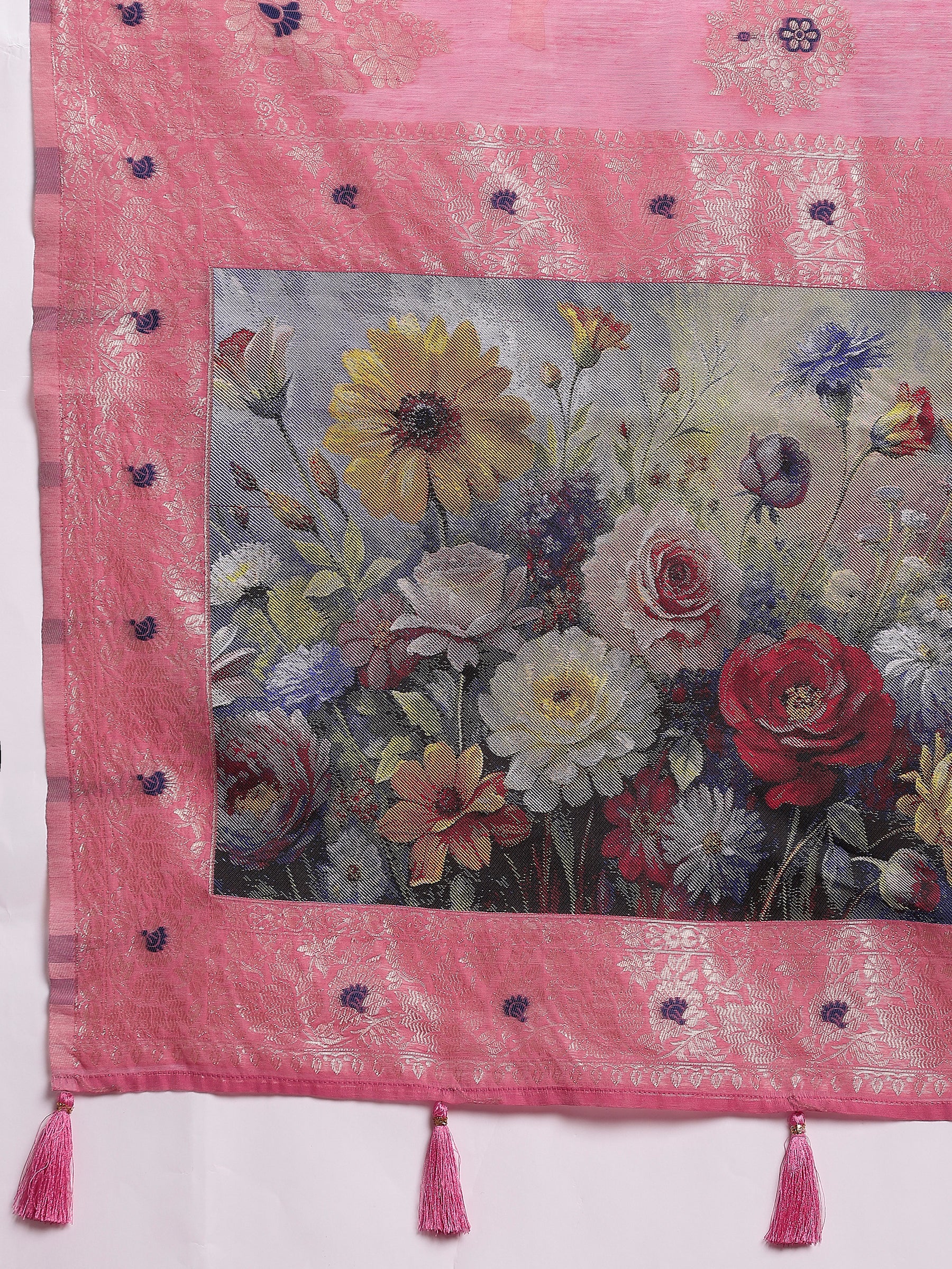 VANAYA Blush Petal Garden Saree