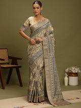 VANIKA PRINT-Timeless Folk Art Printed Saree