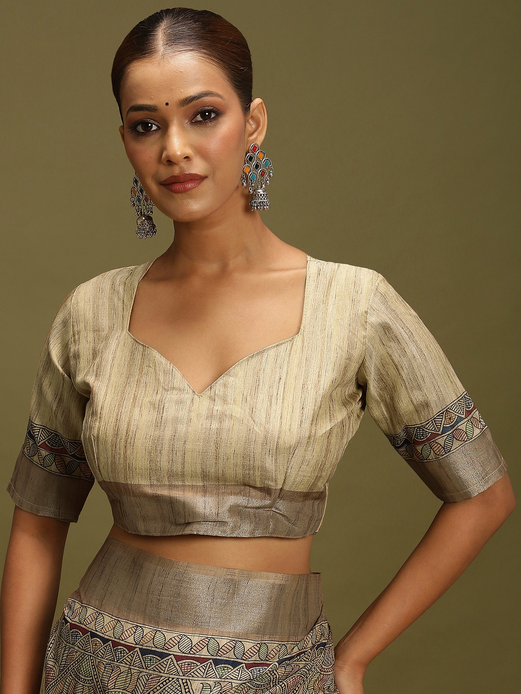 VANIKA PRINT-Timeless Folk Art Printed Saree