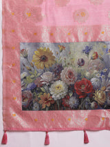 VANAYA Rosy Bloom Regal Saree