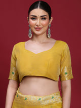 VANAYA Golden Sunflower Royale Saree